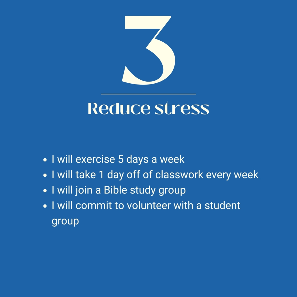 Reduce stress